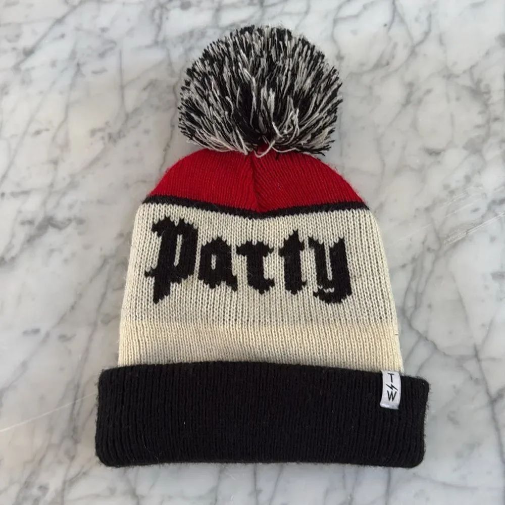 Tiny Whales Party Animal Beanie Toddler Fit HTF